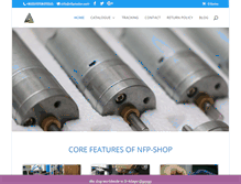 Tablet Screenshot of nfpshop.com